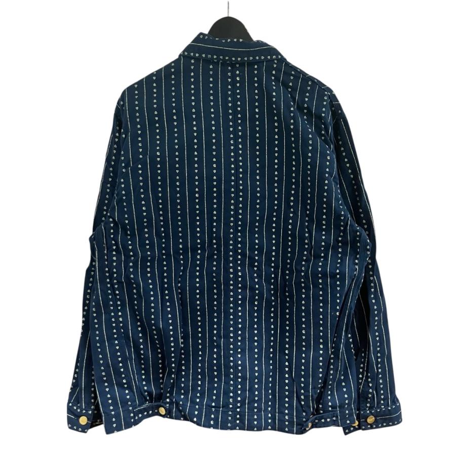 Carhartt（カーハート） ストライプカバーオール インディゴ サイズ：M