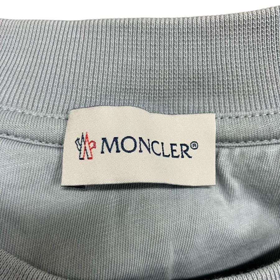 MONCLER（モンクレール） ロゴスウェットトレーナー ライトグレー