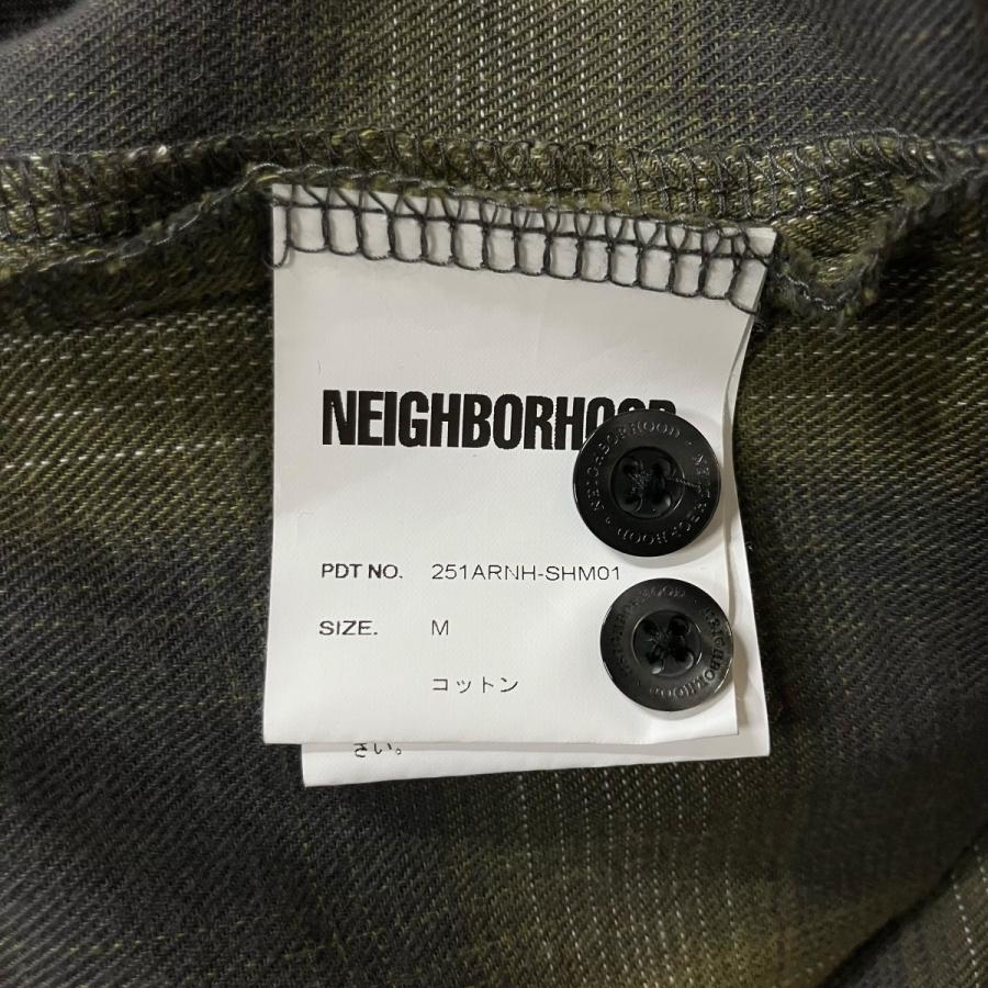 NEIGHBORHOOD（ネイバーフッド） オンブレチェックシャツ カーキ