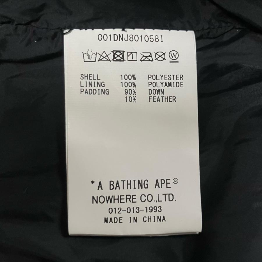 A BATHING APE（アベイシングエイプ） 【値下げ】A BATHING APE ダウン