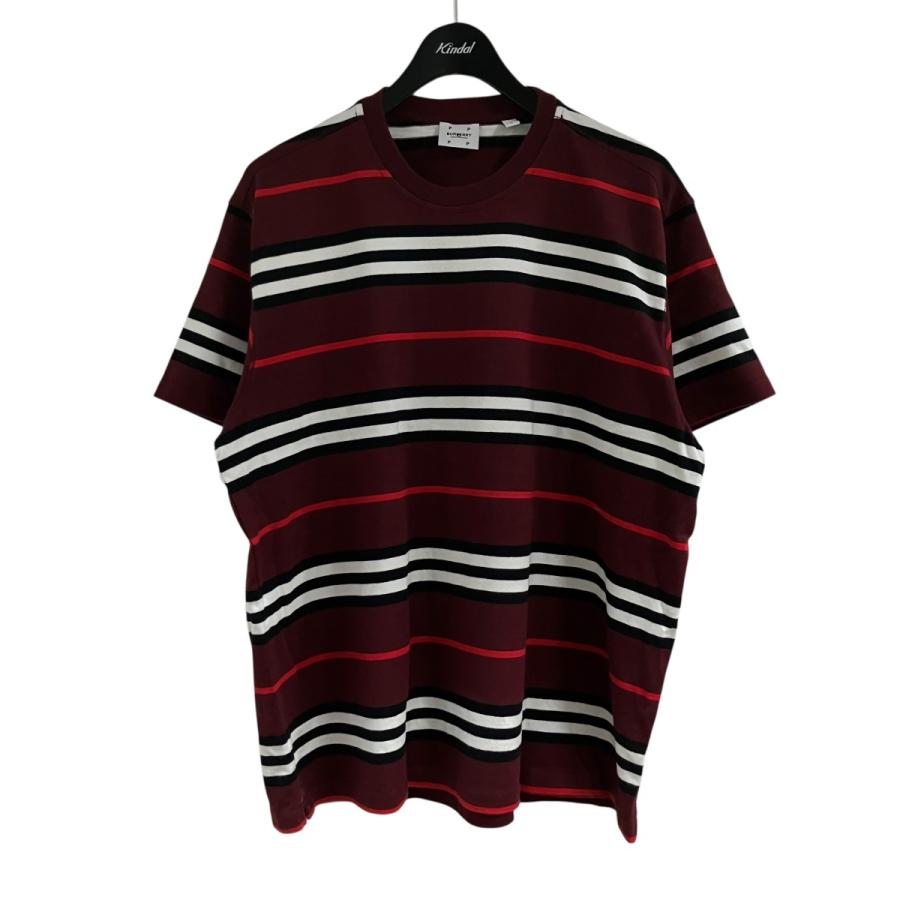 BURBERRY（バーバリー） 半袖ボーダーカットソー ワインレッド サイズ