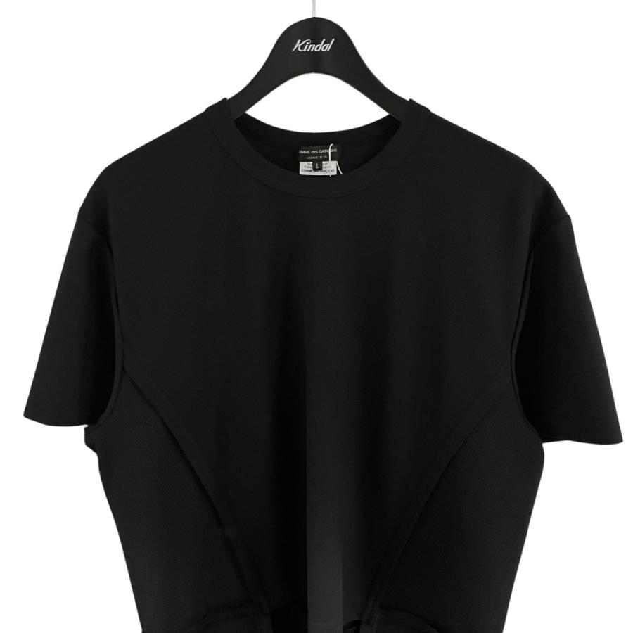 コムデギャルソンオムプリュス ドッキングエステルカットソー サイズM COMME des GARCONS HOMME PLUS コムデギャルソンオムプリュス