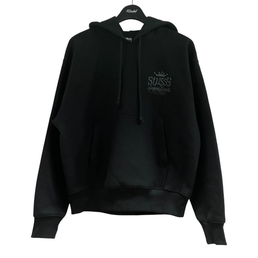 Stussy ブラック パーカー Sサイズ STUSSY（ステューシー） プルオーバーパーカー ブラック サイズ：S