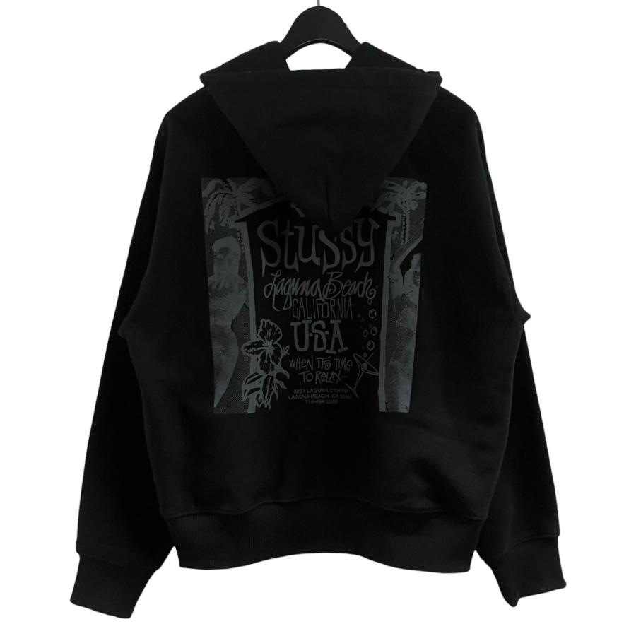 STUSSY（ステューシー） プルオーバーパーカー ブラック サイズ：S