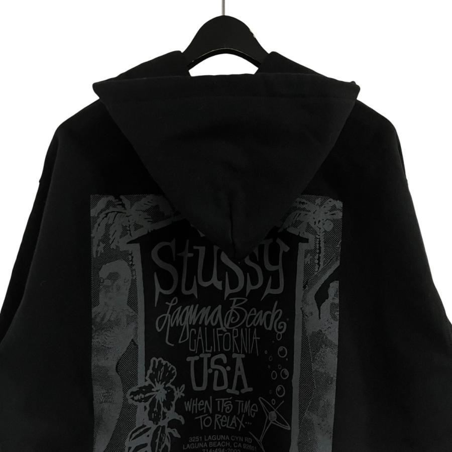 STUSSY（ステューシー） プルオーバーパーカー ブラック サイズ：S