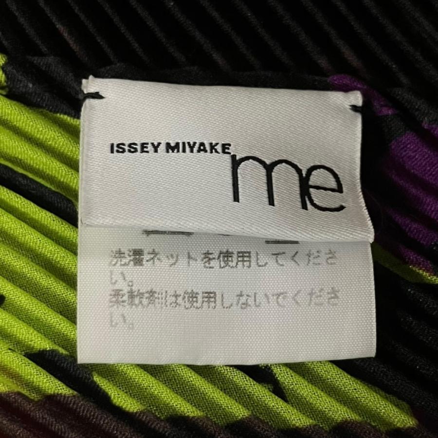 me ISSEY MIYAKE ミーイッセイミヤケ プリーツグラフィックスカーフ