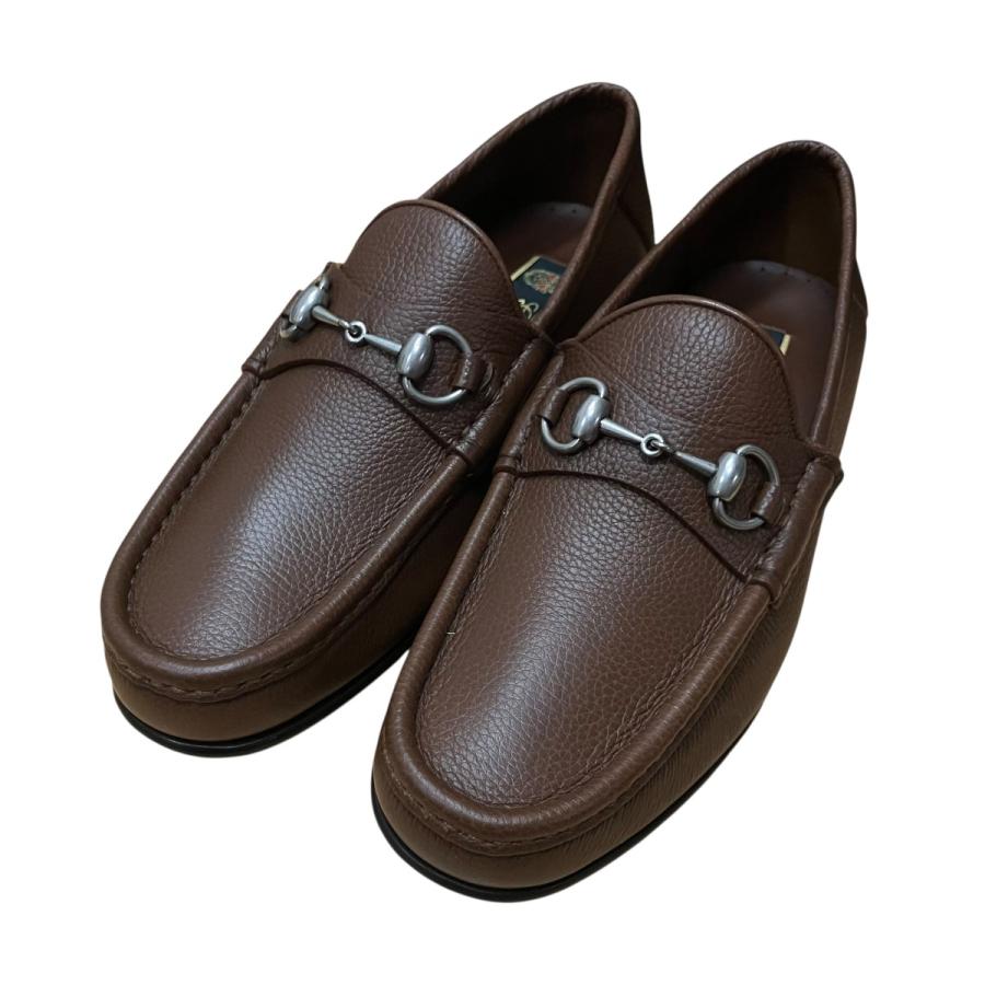 GUCCI ブラウン　ビットローファー 7 1/2 GUCCI（グッチ） 【値下げ】GUCCI ホースビットローファー ブラウン