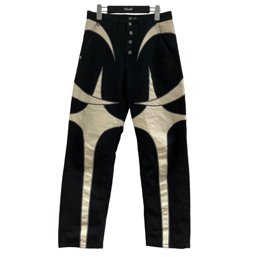 THUG CLUB THUG PANTS サグクラブ サグパンツ サグクラブ THUG CLUB パンツ ブラック×アイボリー サイズ：1