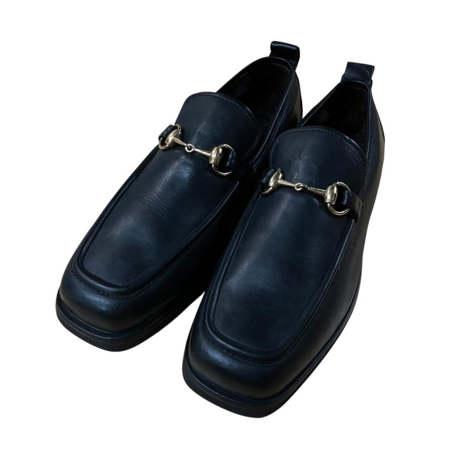 GUCCI（グッチ） 【値下げ】GUCCI ビットローファー ブラック サイズ