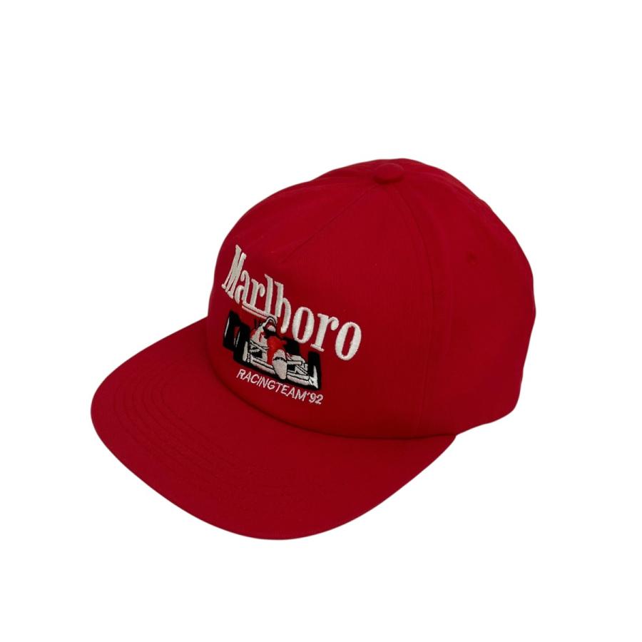 マールボロ Marlboro RACINGTEAM92 ヴィンテージキャップ レッド