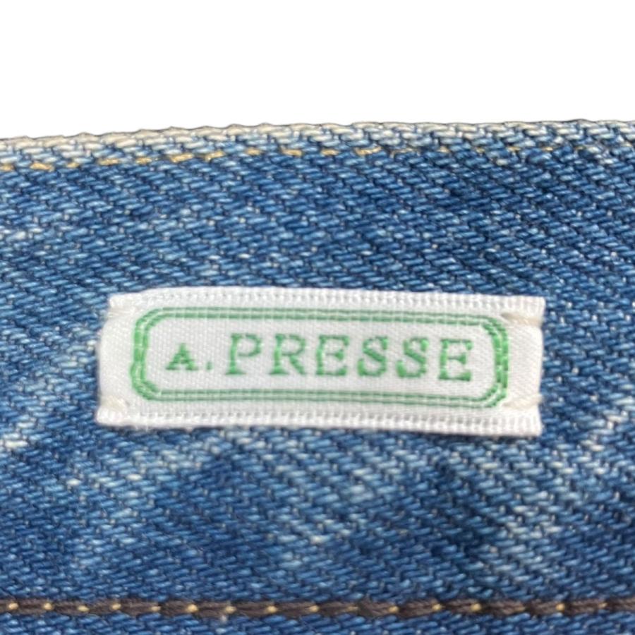 アプレッセ A．PRESSE デニムパンツ インディゴ サイズ：30/28