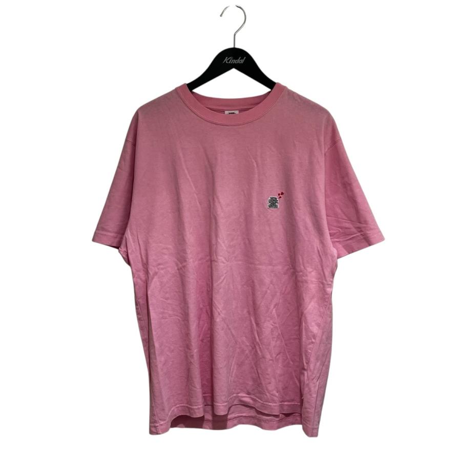 BlackEyePatch（ブラックアイパッチ） ロゴパッチTシャツ ピンク