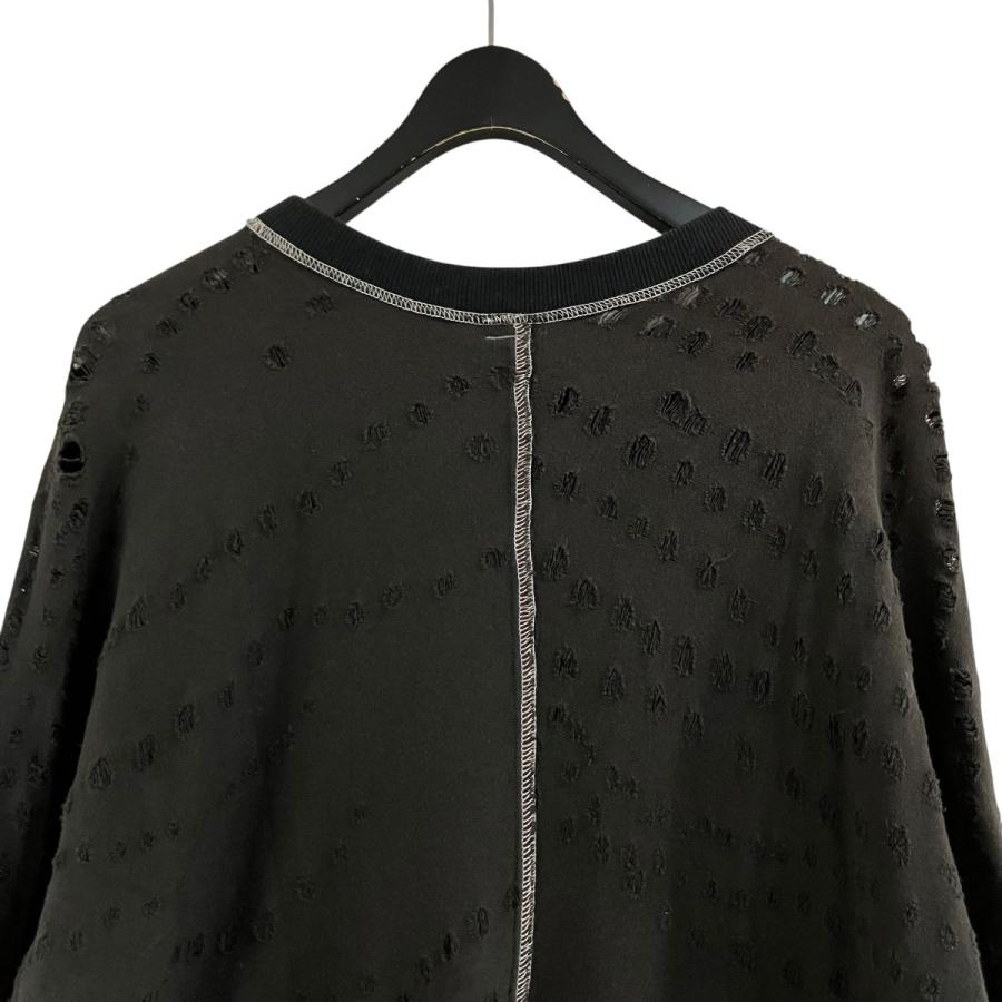 シンヤコヅカ SHINYA KOZUKA ダメージ加工スウェット ブラウン サイズ 