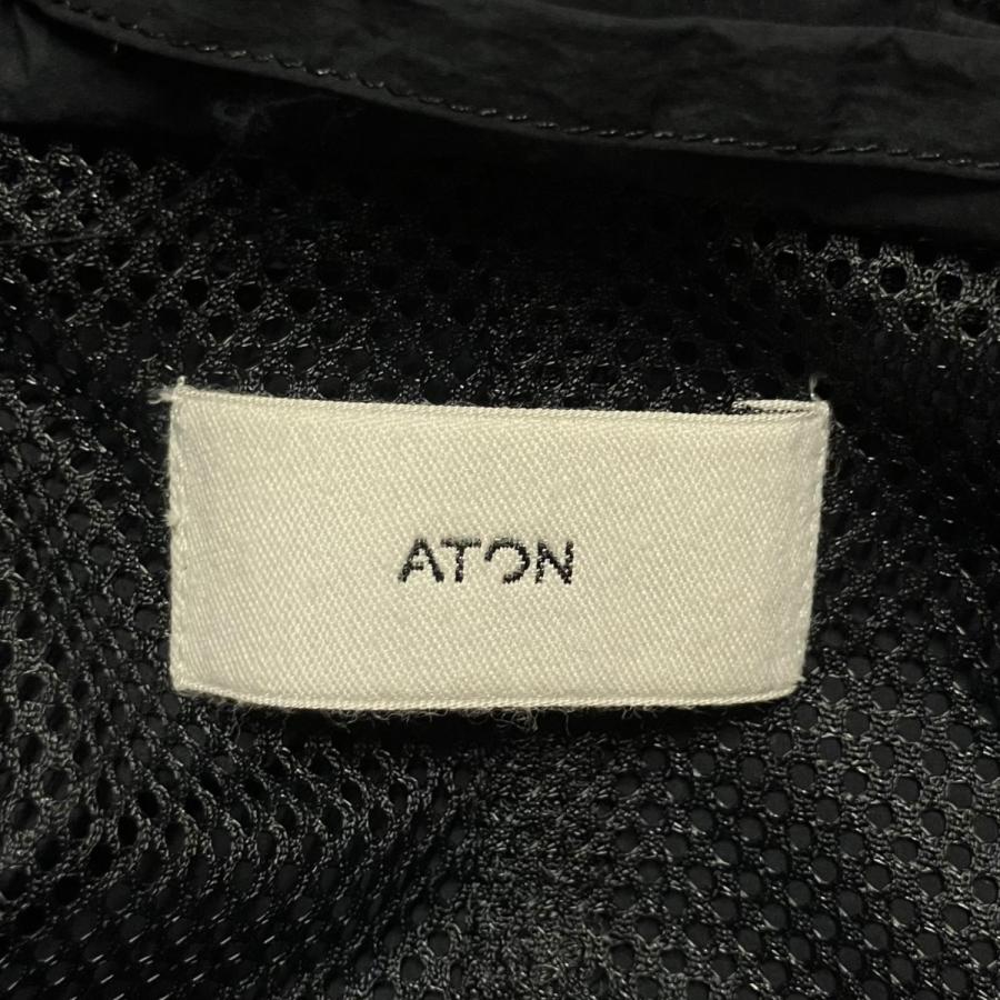 ATON（エイトン） ナイロンジャケット ブラック サイズ：04