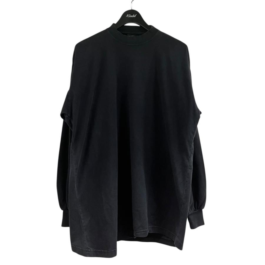 BALENCIAGA（バレンシアガ） バックプリントロングスリーブTシャツ 