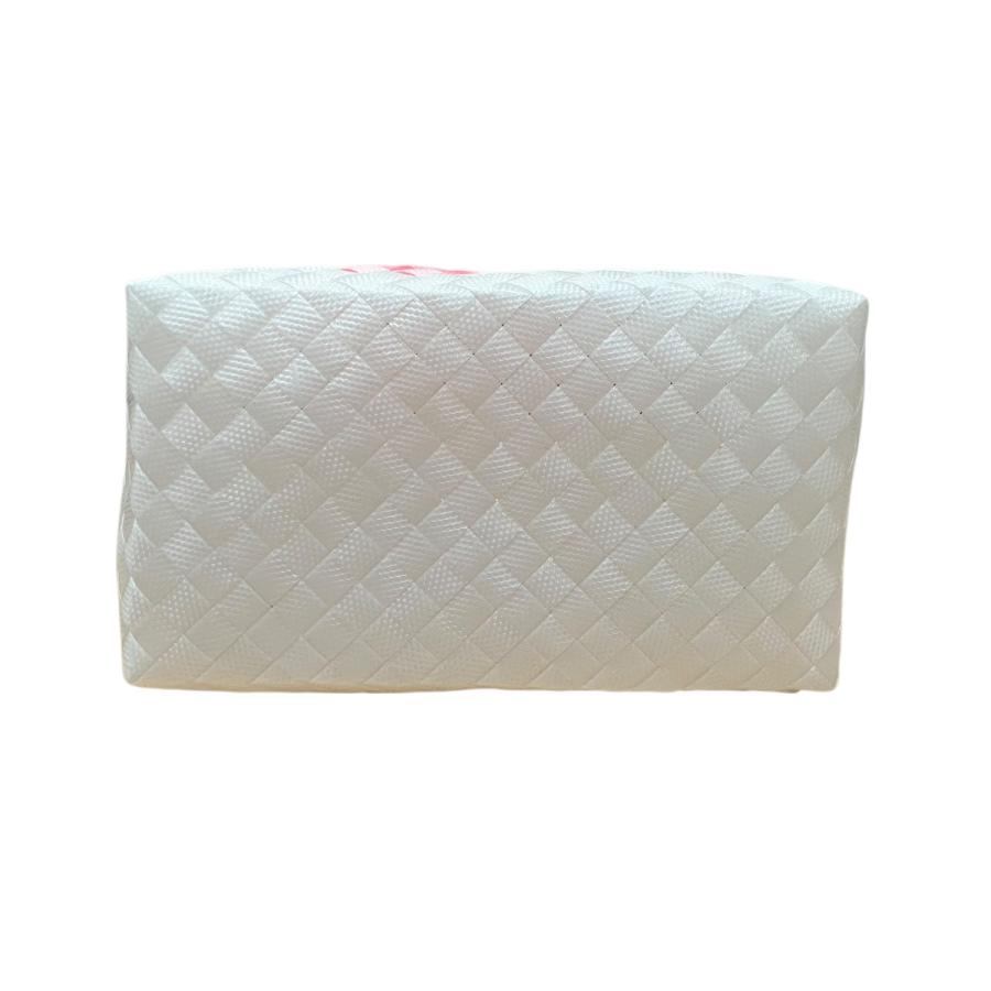 MARNI（マルニ） バスケットバッグ カゴバッグ ホワイト×ピンク サイズ