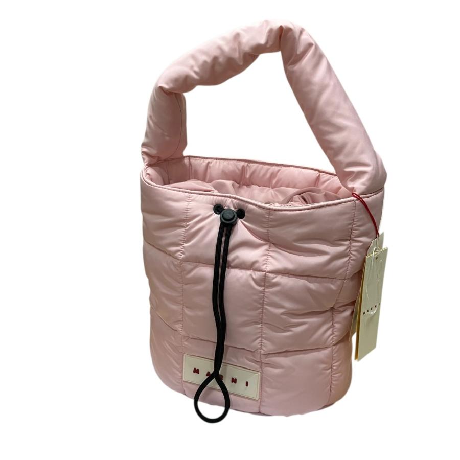 MARNI（マルニ） MARNI puff バケットバッグ ライトピンク サイズ