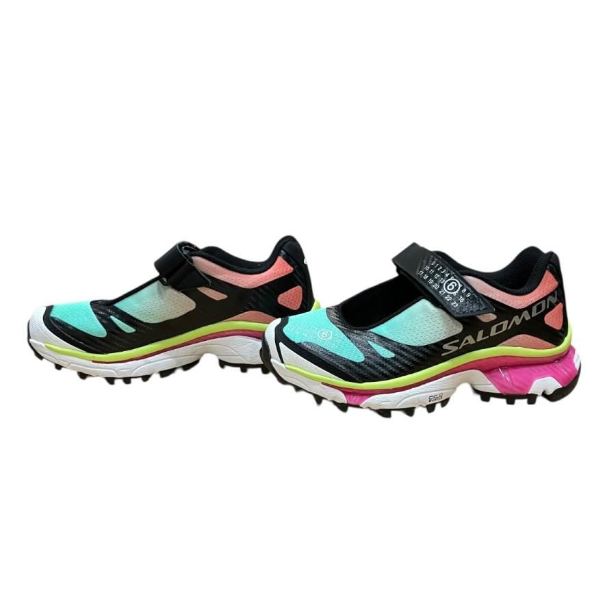 【値下げ】MM6 Maison Margiela×SALOMON スニーカー ミントグリーン×マルチカラー サイズ：22.0 (EC)_2