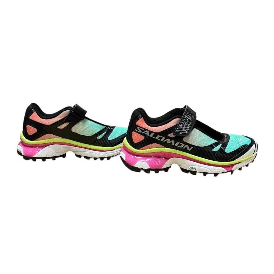【値下げ】MM6 Maison Margiela×SALOMON スニーカー ミントグリーン×マルチカラー サイズ：22.0 (EC)_3