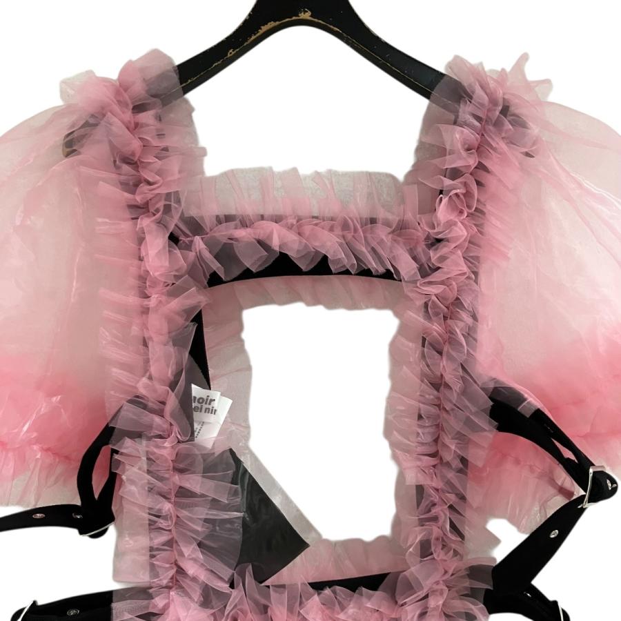 ノワールケイニノミヤ noir kei ninomiya チュールハーネス ブラック×ピンク サイズ：M_3