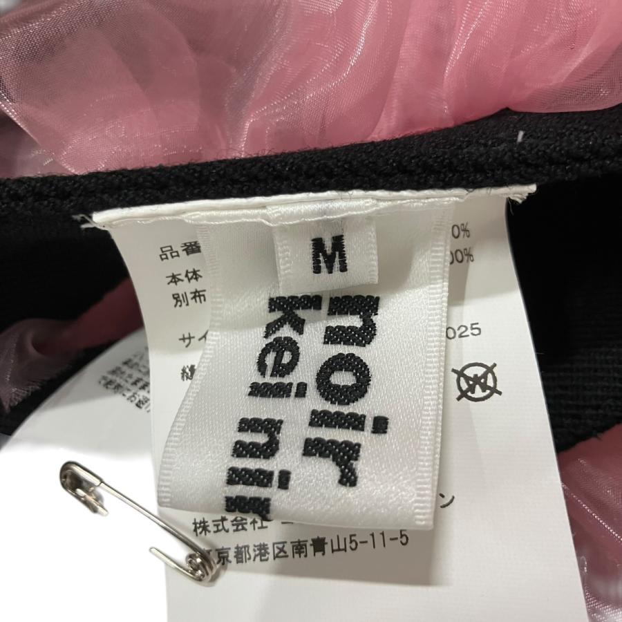 ノワールケイニノミヤ noir kei ninomiya チュールハーネス ブラック×ピンク サイズ：M_4