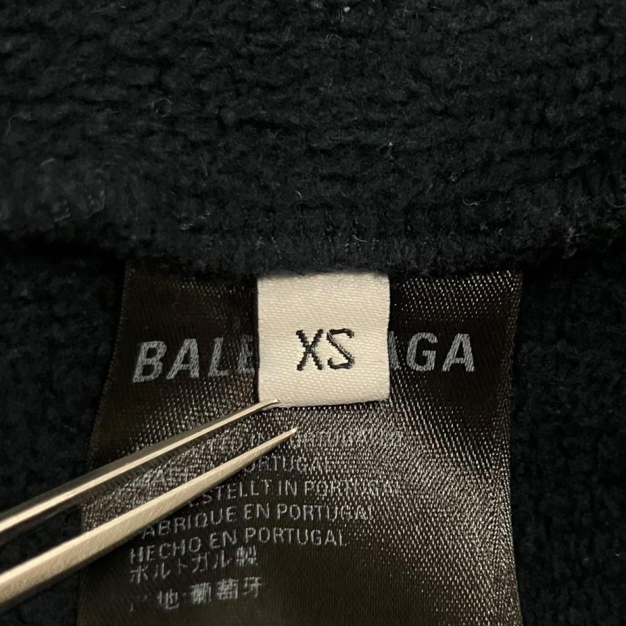 BALENCIAGA（バレンシアガ） 刺繍パーカー ネイビー サイズ：XS