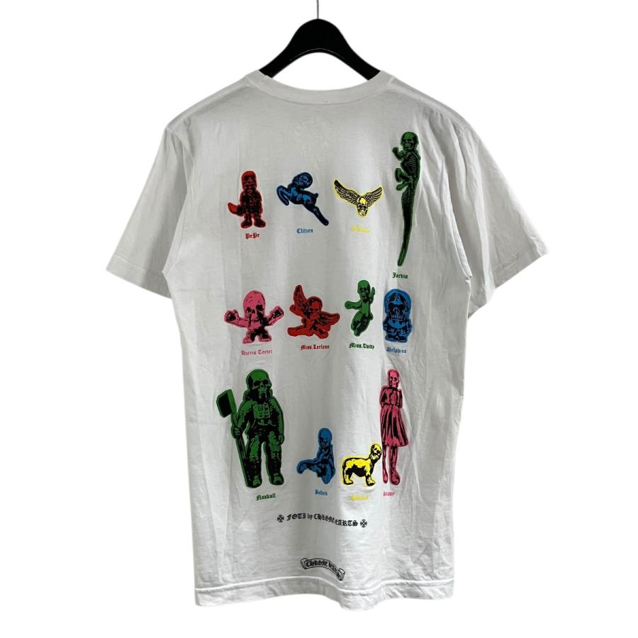 CHROME HEARTS マルチカラー バックプリント Tシャツ XL CHROME HEARTS（クロムハーツ） バックプリントTシャツ ホワイト