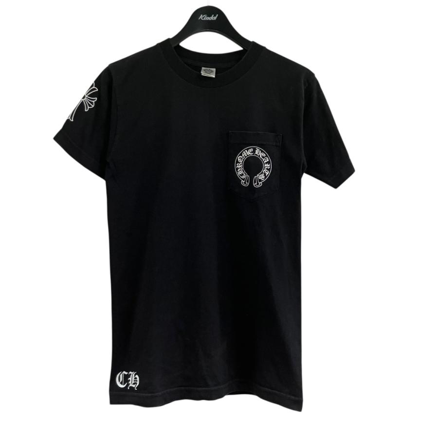 Chrome Hearts クロムハーツ ホースシュー Tシャツ ブラック クロムハーツTシャツホースシューカラーブラック|クロムハーツ通販専門