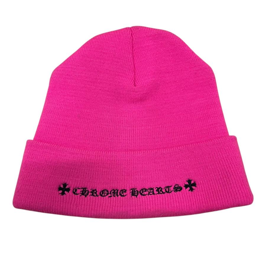 CHROME HEARTS（クロムハーツ） ニットキャップ ビーニー ショッキング