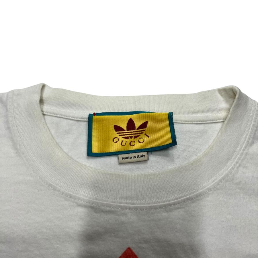 GUCCI（グッチ） グッチ×アディダス GUCCI×adidas ロゴプリントTシャツ