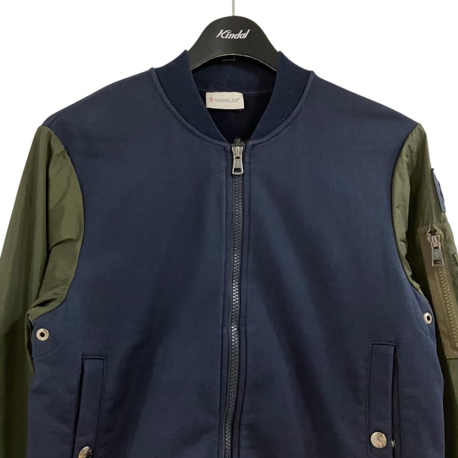MONCLER（モンクレール） ジップアップブルゾン ジャケット ネイビー