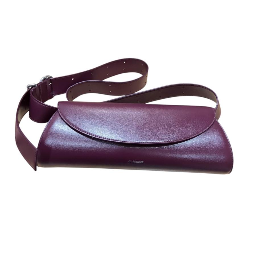 ジルサンダー JIL SANDER カンノーロ スモール ショルダーバッグ ボルドー サイズ：-
