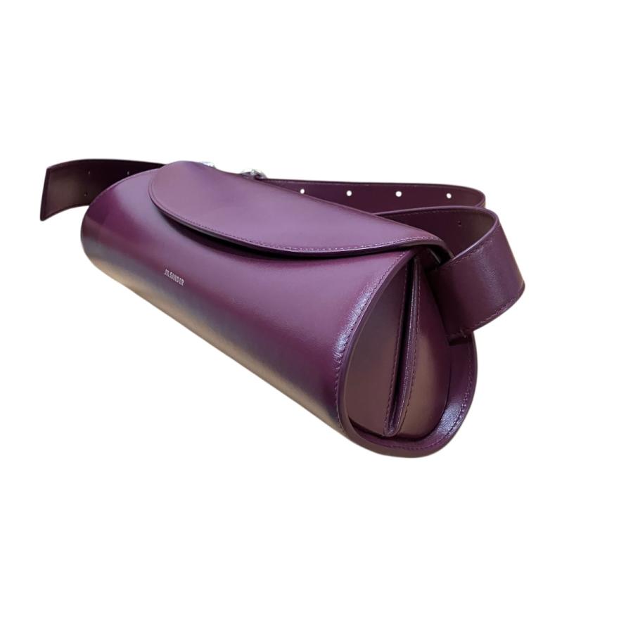 ジルサンダー JIL SANDER カンノーロ スモール ショルダーバッグ ボルドー サイズ：-