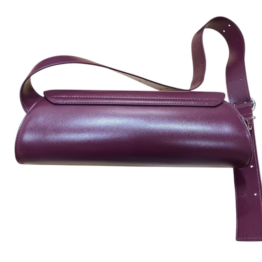 ジルサンダー JIL SANDER カンノーロ スモール ショルダーバッグ ボルドー サイズ：-