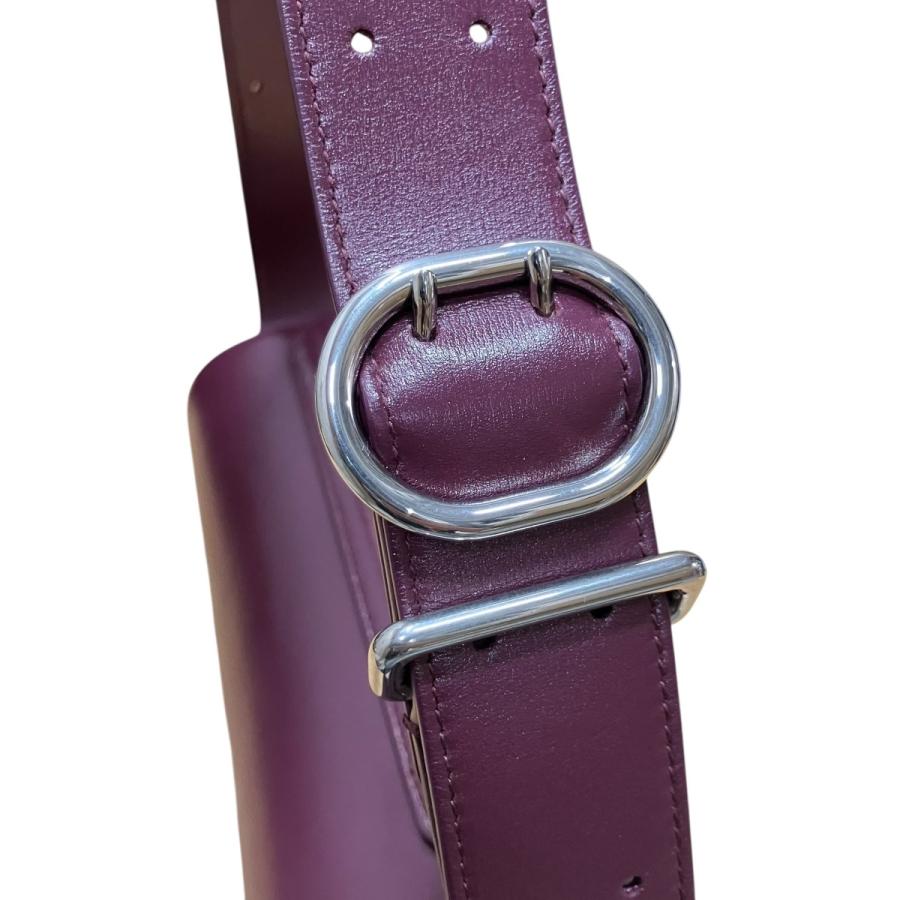 ジルサンダー JIL SANDER カンノーロ スモール ショルダーバッグ ボルドー サイズ：-