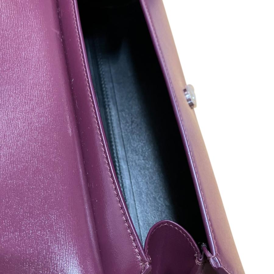 ジルサンダー JIL SANDER カンノーロ スモール ショルダーバッグ ボルドー サイズ：-