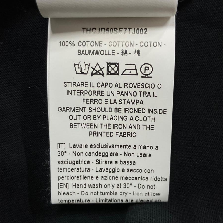 Plan C プランシー グラフィックフォトプリントTシャツ ブラック