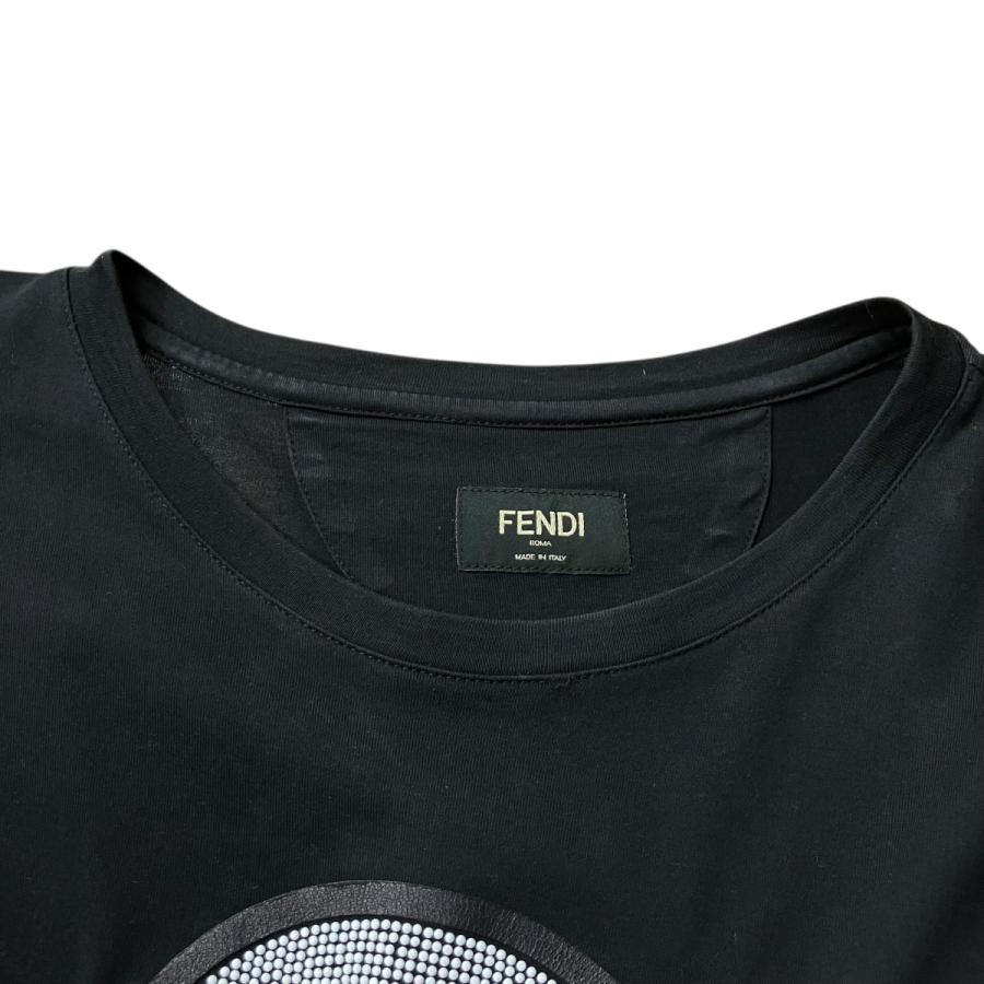 FENDI Tシャツ ブラック 黒 46 【公式通販】