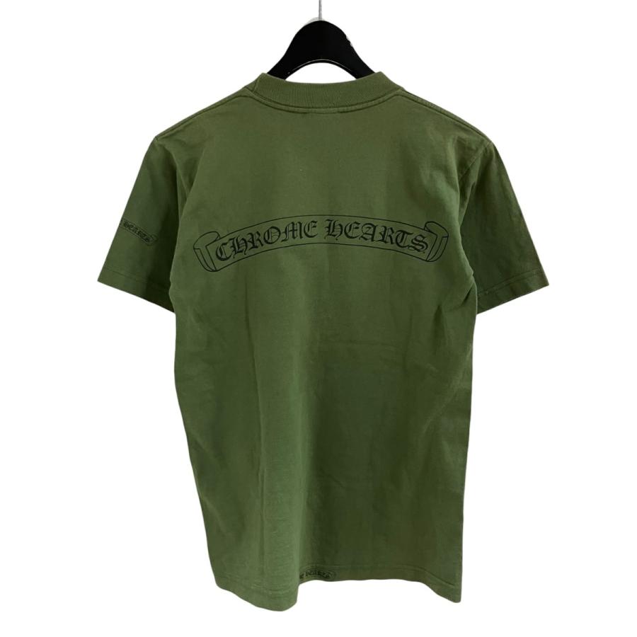CHROME HEARTS（クロムハーツ） スクロールラベルロゴプリントTシャツ