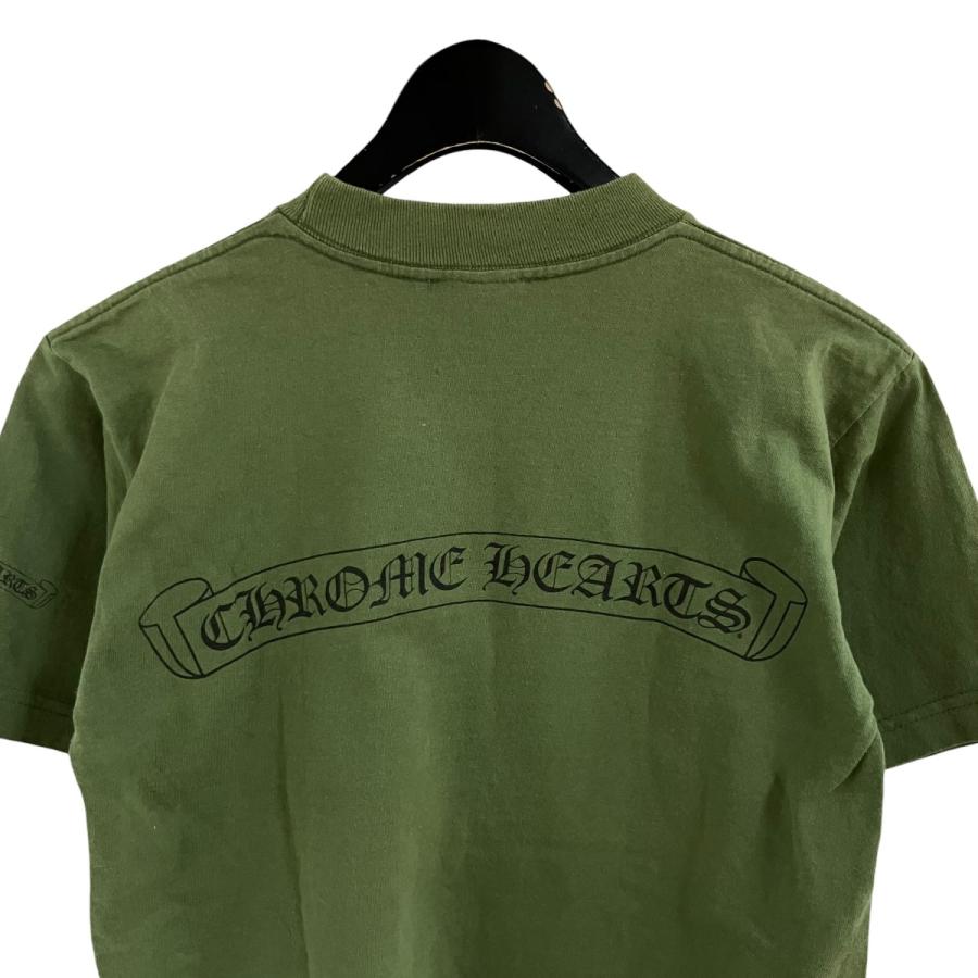 CHROME HEARTS（クロムハーツ） スクロールラベルロゴプリントTシャツ