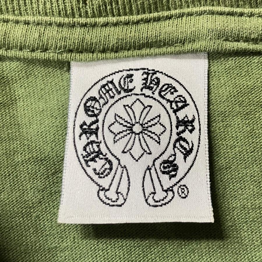 CHROME HEARTS クロムハーツ スクロールラベル サーマル シャツS CHROME HEARTS（クロムハーツ） スクロールラベルロゴプリントTシャツ