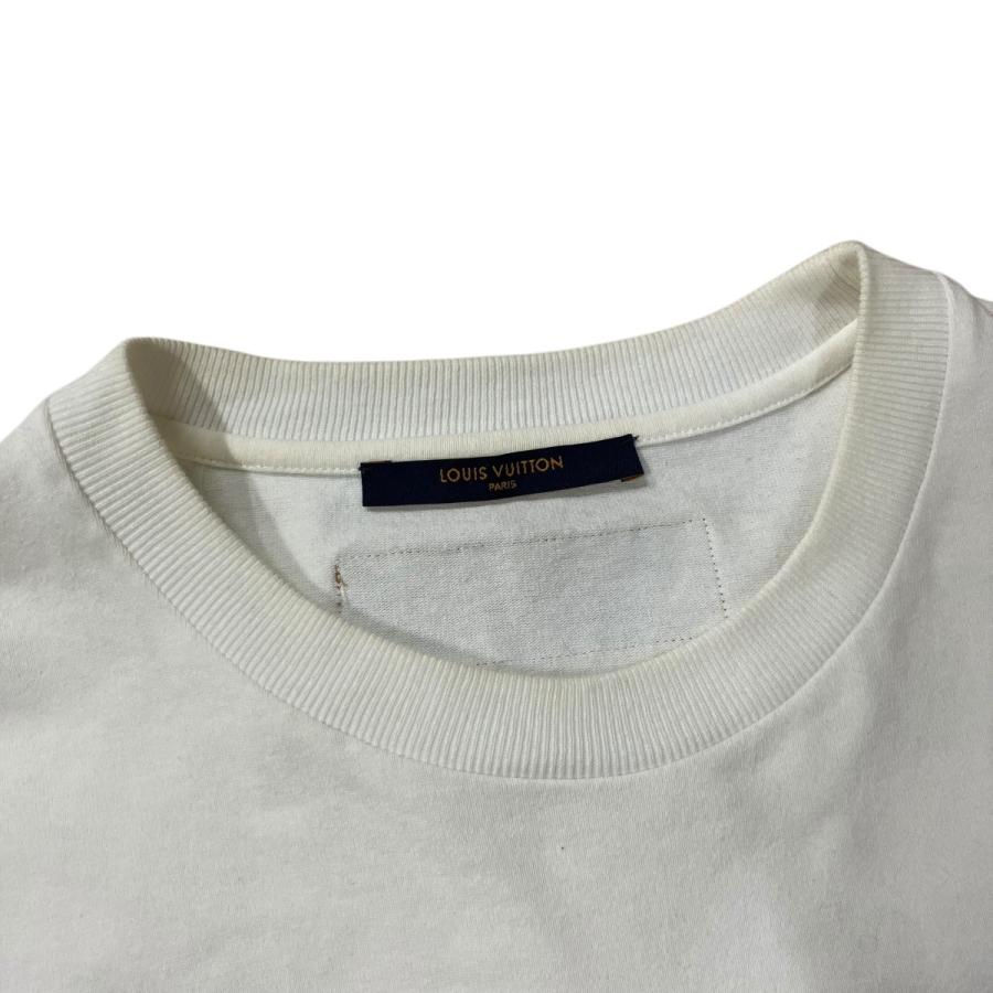 LOUIS VUITTON（ルイ・ヴィトン） プリントTシャツ ホワイト×ネイビー
