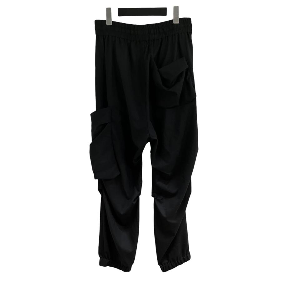 ヴィヴィアンウエストウッドマン 変形 リブ切り替えサルエルパンツ黒　L Vivienne Westwood MAN ヴィヴィアンウエストウッドマン man デザイン