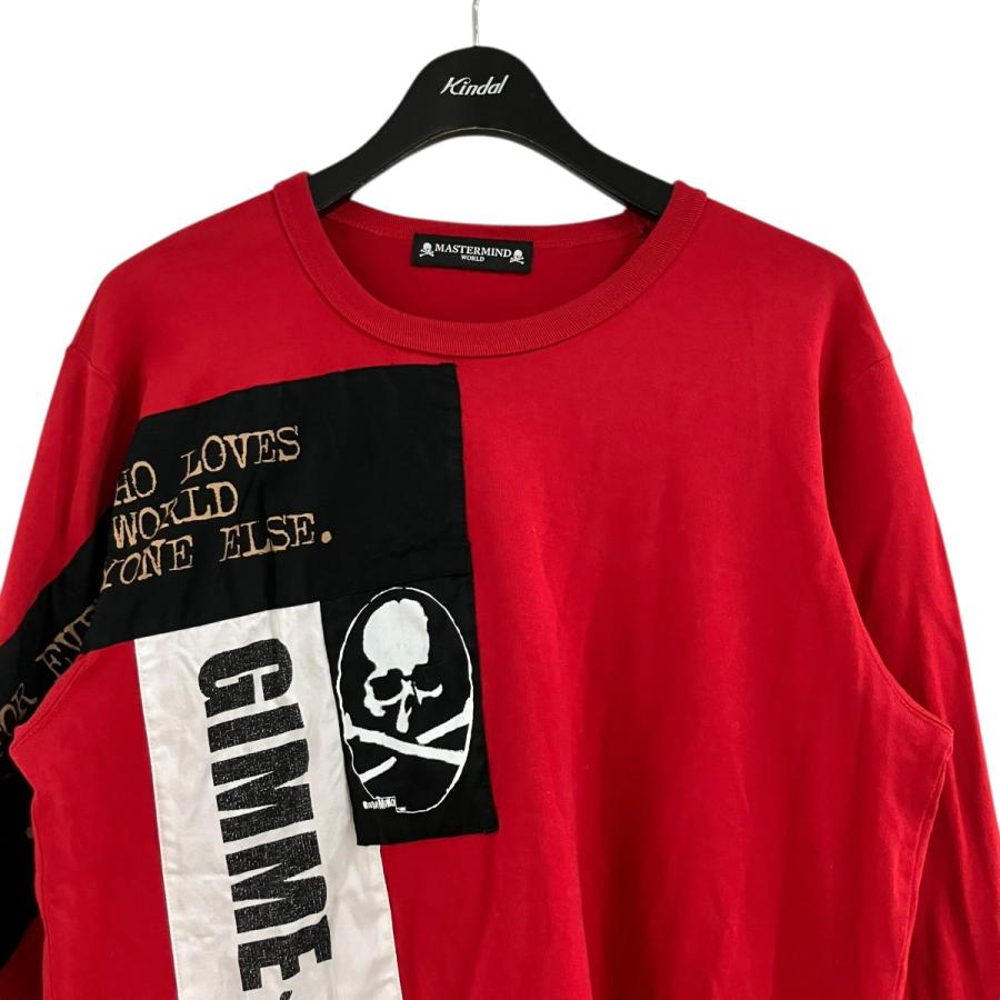 MASTERMIND WORLD マスターマインドワールド デザインパッチTシャツ 