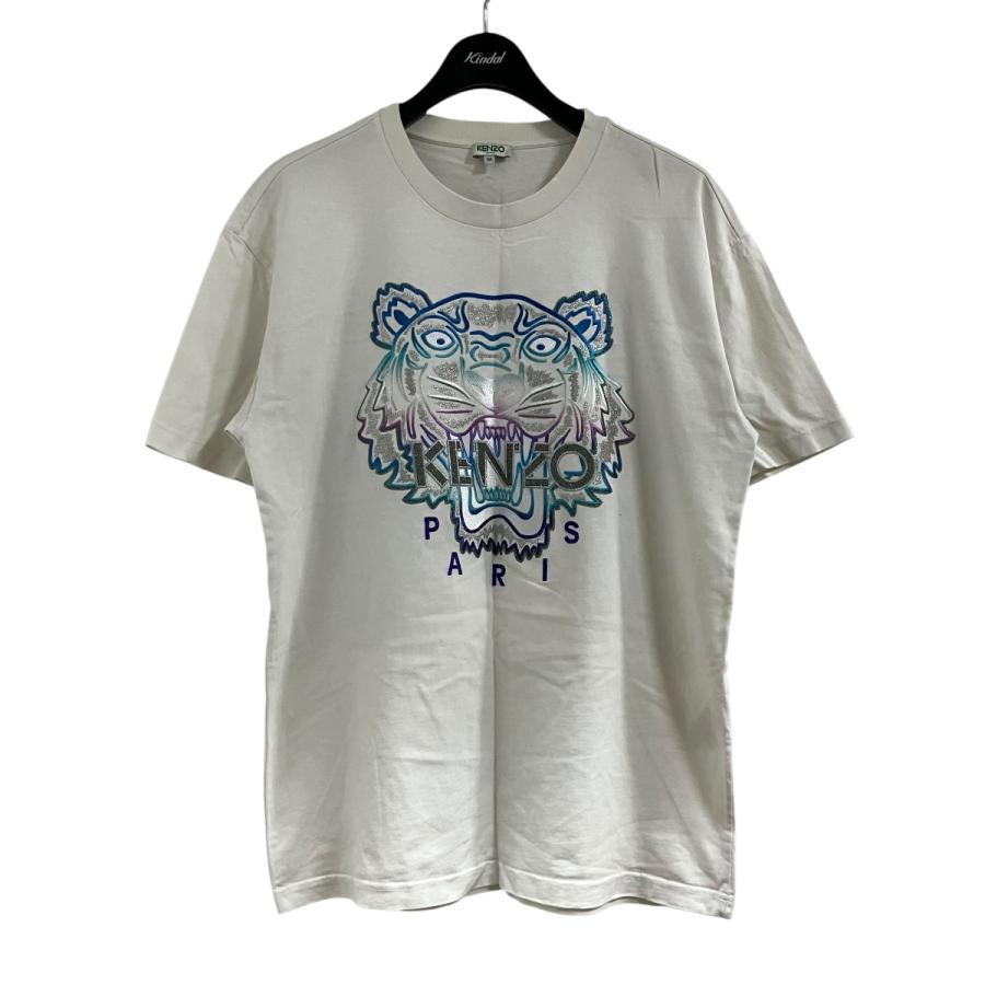 KENZO（ケンゾー） タイガーロゴエンブロイダリーTシャツ ホワイト 