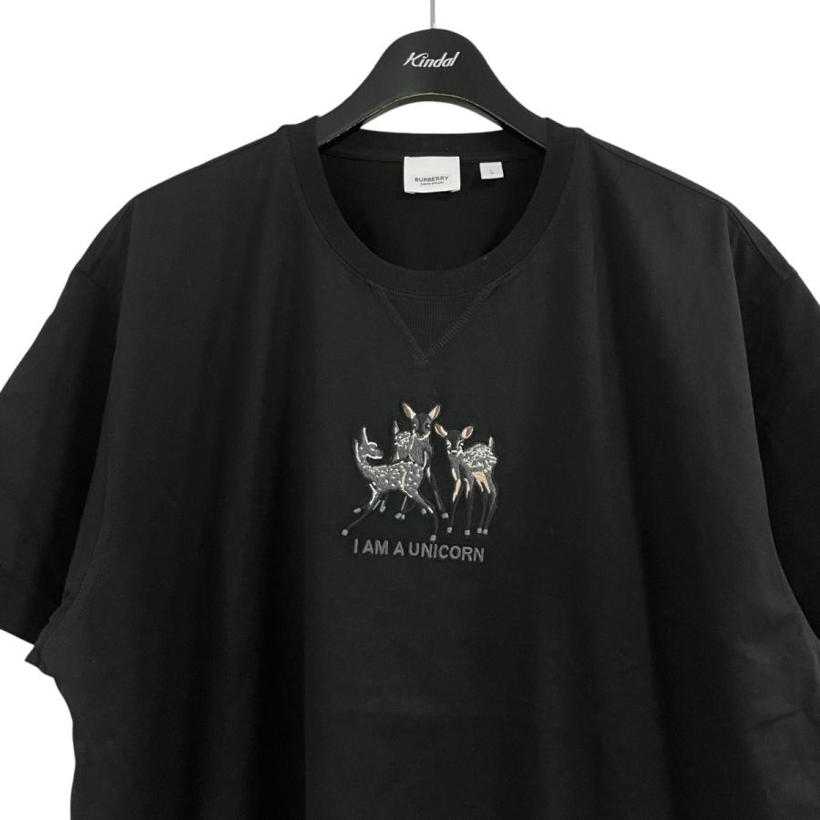 BURBERRY（バーバリー） ワッペンTシャツ ブラック サイズ：L