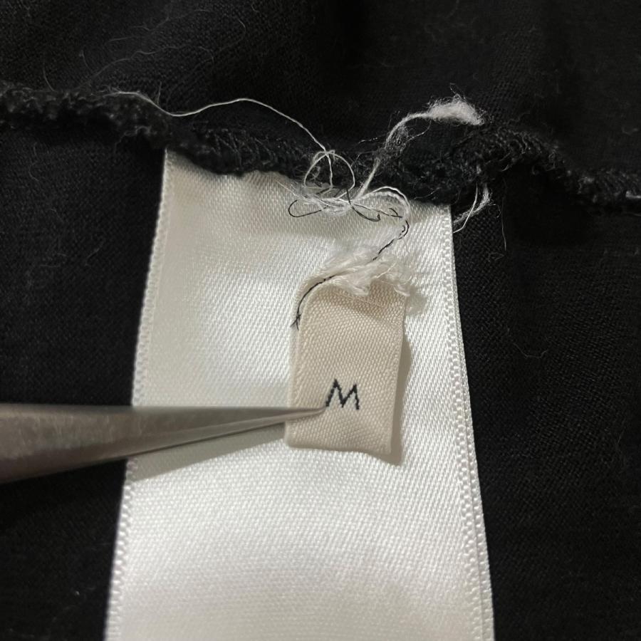 CELINE（セリーヌ） ロゴプリントTシャツ ブラック×ホワイト サイズ：M