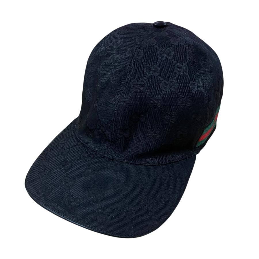 GUCCI（グッチ） ロコキャッ ブラック サイズ：L : カインドオルYahoo