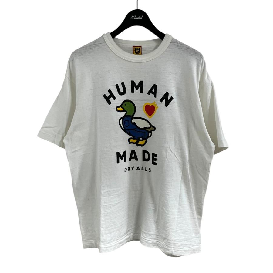 HUMAN MADE（ヒューマンメード） ヒューマンメイド プリントTシャツ HUMAN MADE ホワイト Tシャツ XL