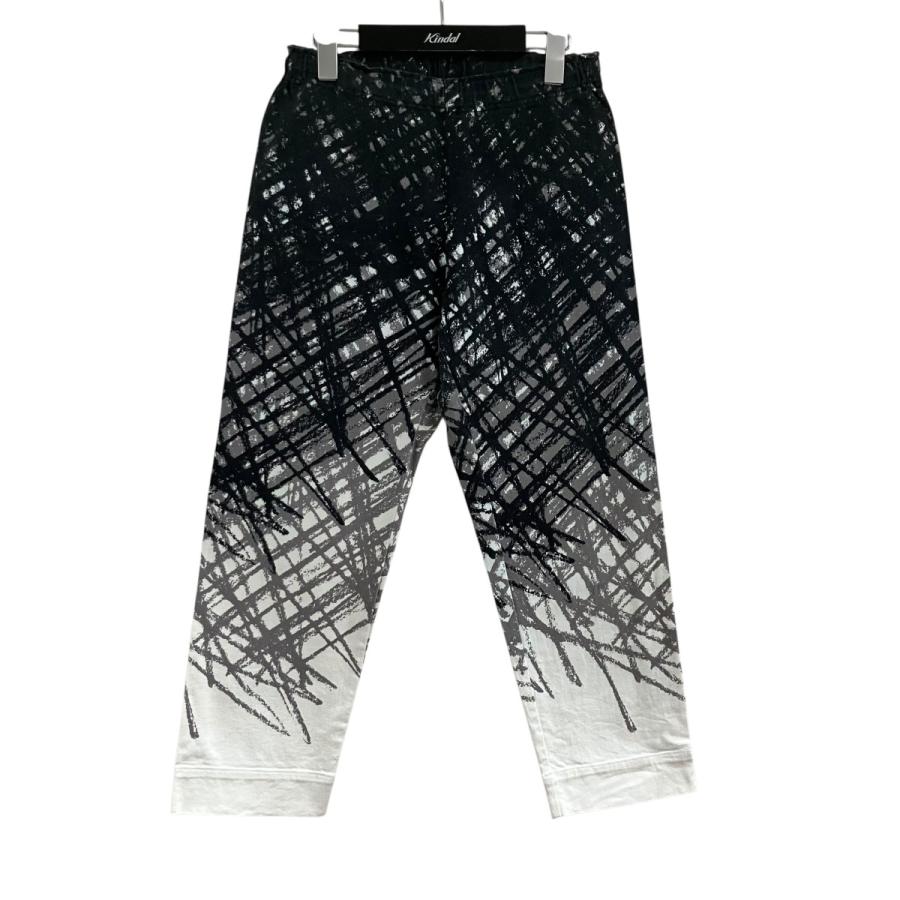 me ISSEY MIYAKE ミーイッセイミヤケ プリントパンツ グレー サイズ
